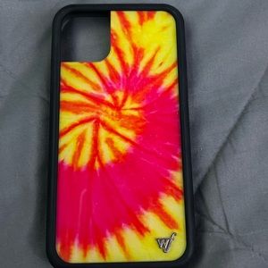 Wildflower tye dye case iPhone 11